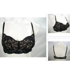 XS X-SMALL b.tempt'd‎ Wacoal 910244 Ciao Bella Lace Bralette